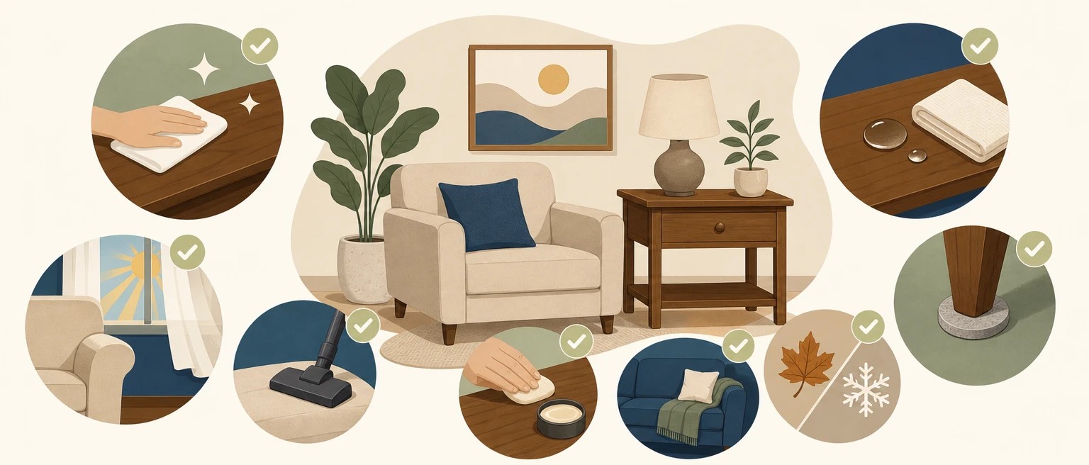 How to Care for Furniture So It Lasts: Maintenance Tips & Product Solutions