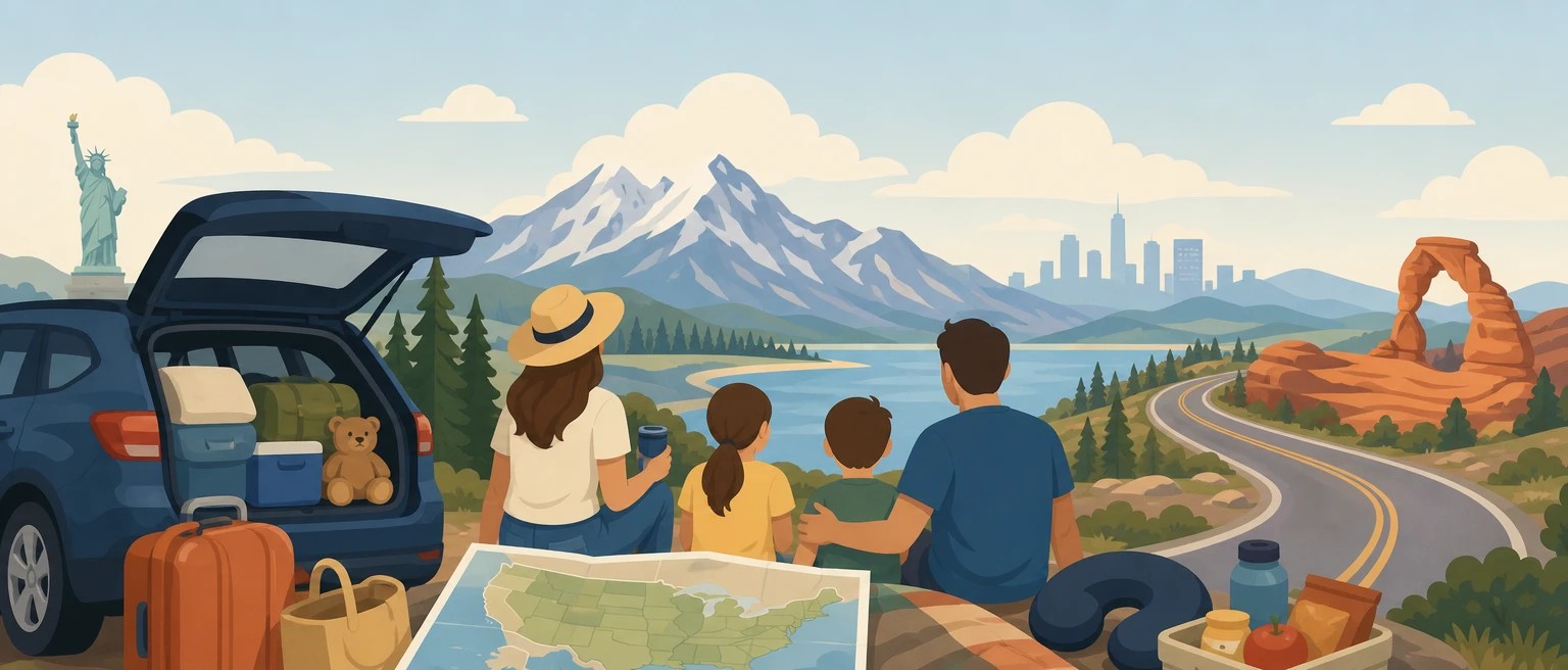 Planning a Comfortable Family Road Trip: Complete Guide to Vehicles, Apps & Gear